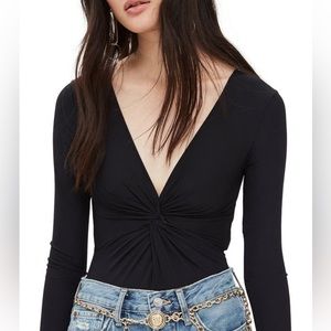 Topshop Twist Bodysuit - 8 US (fit like 6-8)